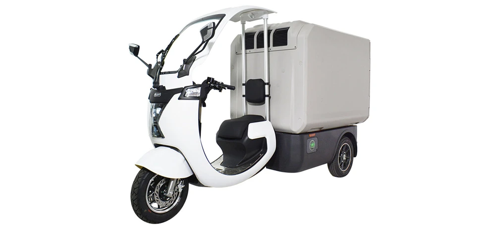 Electric refrigerated truck