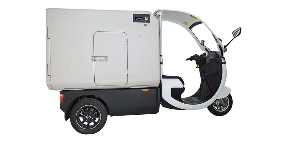 Electric refrigerated truck