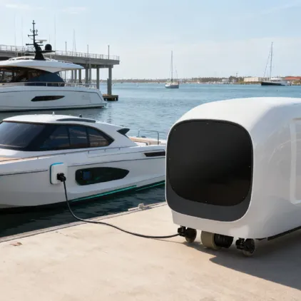 Station de recharge mobile 184 kWh