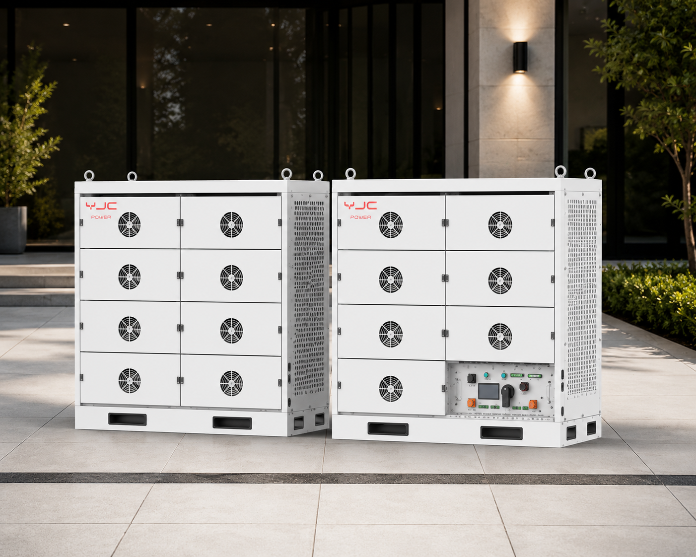Rack-mounted HT 64–241 kWh